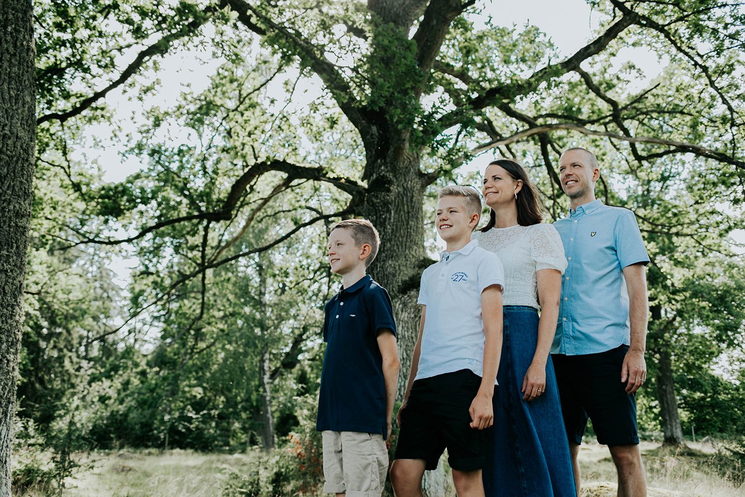 Familjefotografering Norra Finnö Sankt Anna. Fotograf Rebecca Nordin.