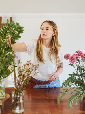Floral arrangement Branding, small business photography, photography for creatives, artists, entrepreneurs