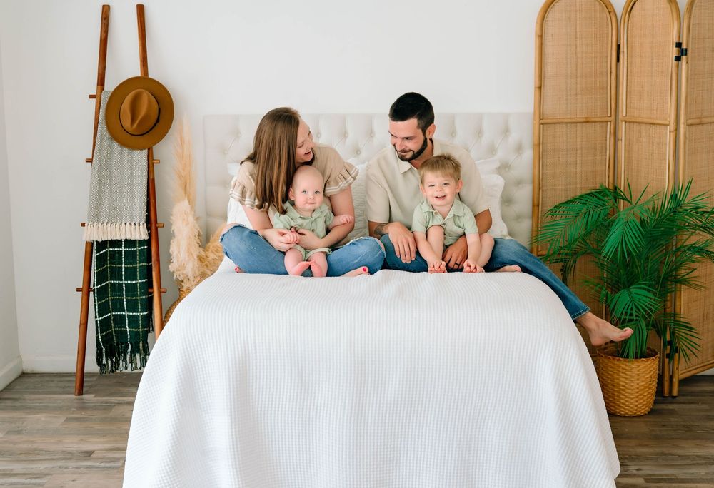 Summer studio, boho studio, fort worth, family session