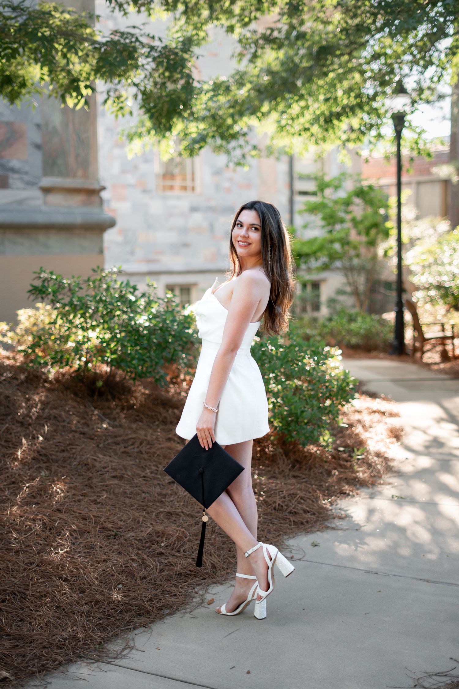 Atlanta photographer who specializes in posing in his event photos and graduation photos Pierre the Pear Photography