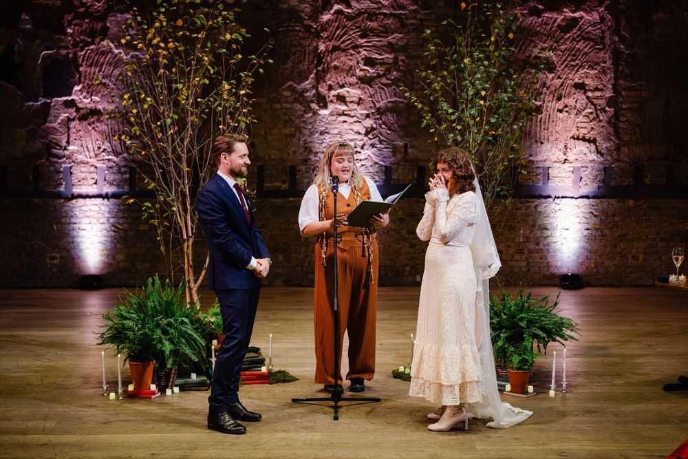 Battersea Arts Centre Wedding wedding ceremony