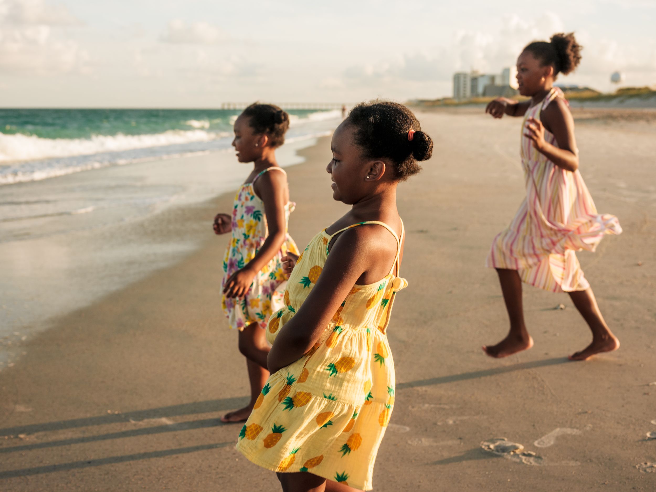 Beach family photography