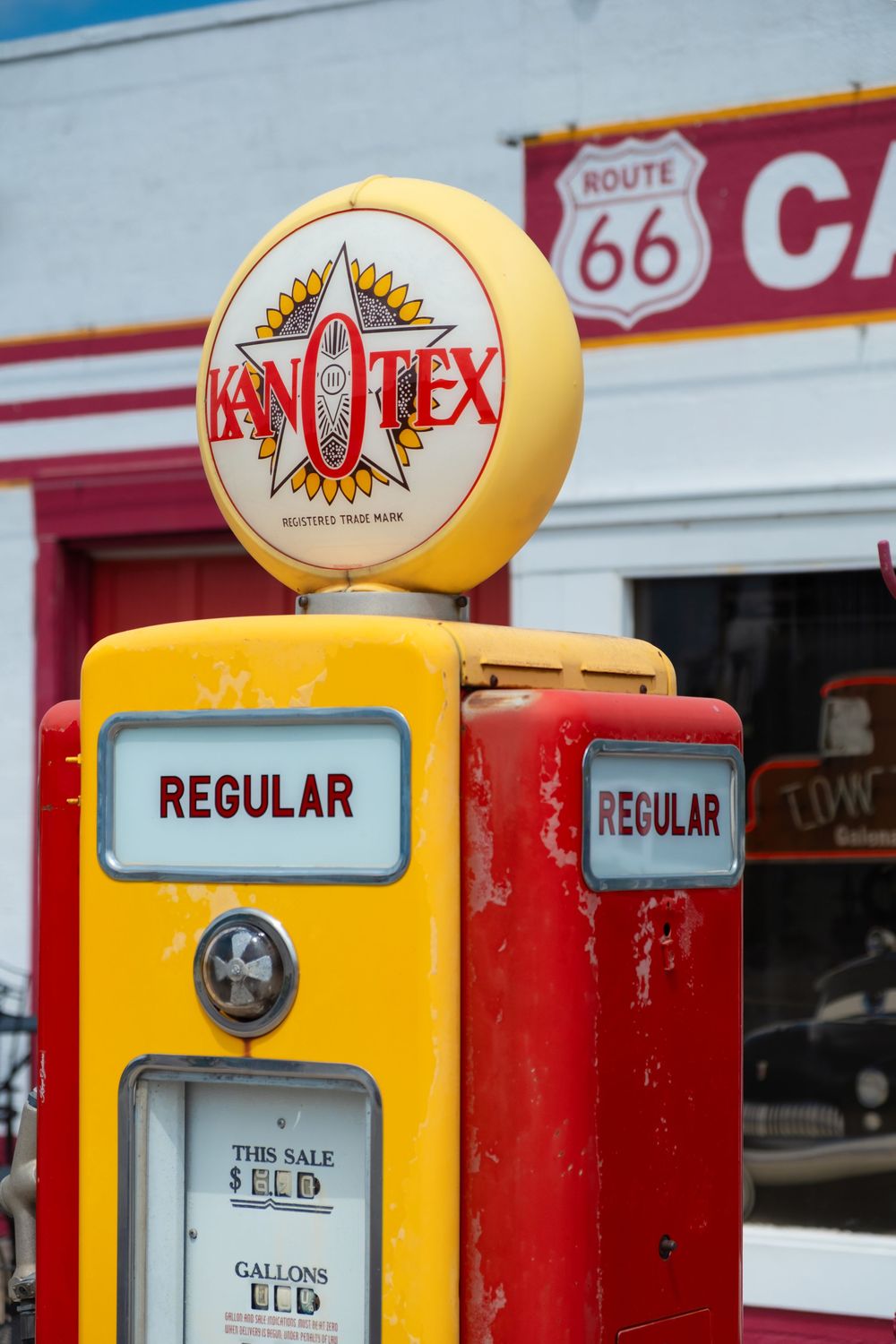 Cars On the Route. Route 66. Galena, KS. June 11, 2026. David J. Manning.