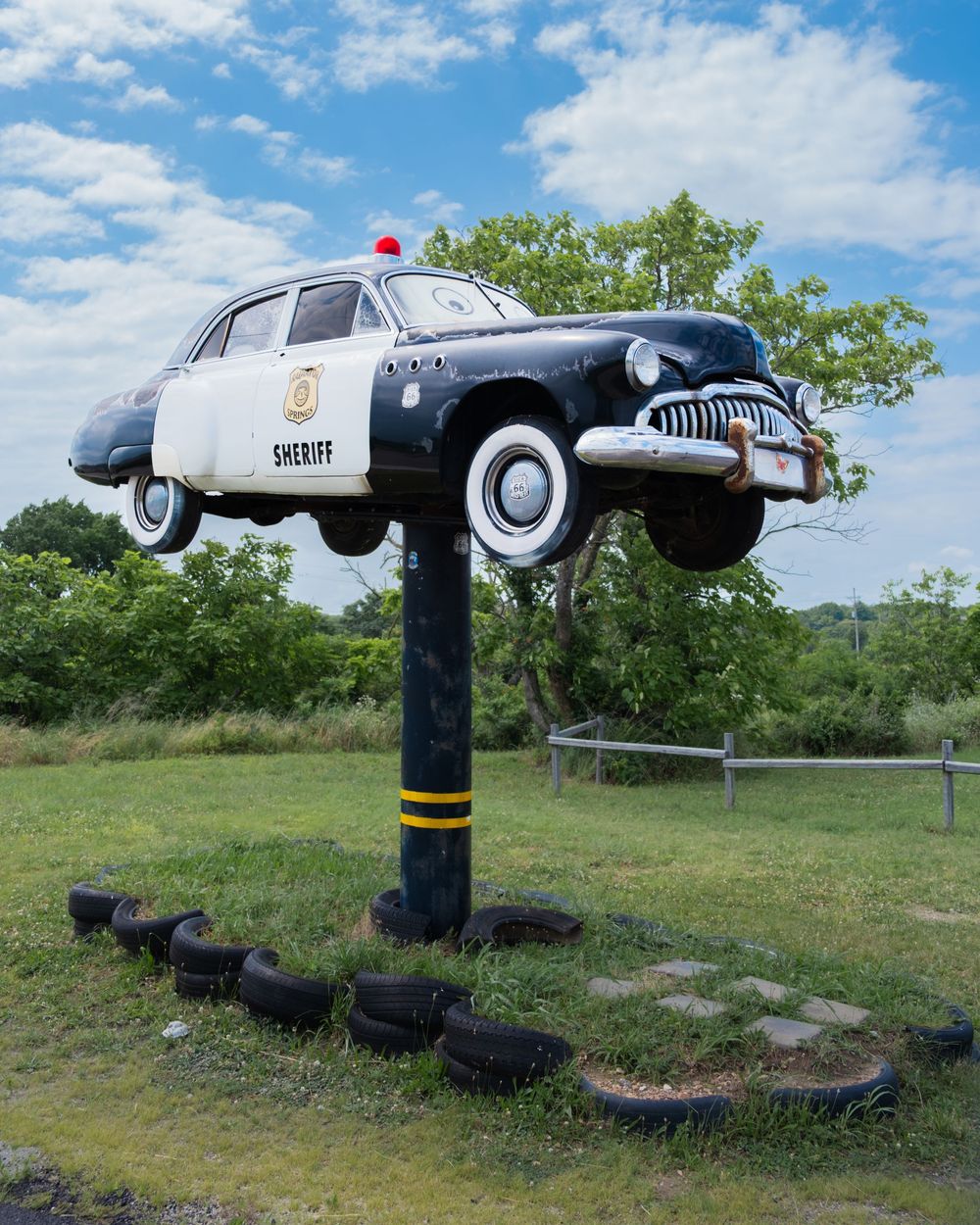Cars On the Route. Route 66. Galena, KS. June 11, 2026. David J. Manning.