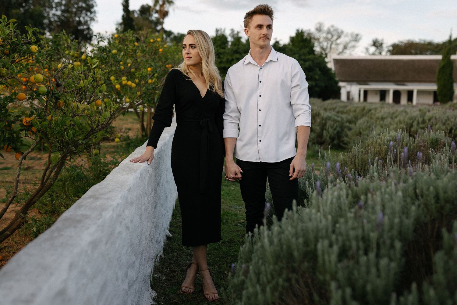 Kirsten and Tiaan at Hawksmoor House for engagement photos with Christene de Coning Photography in Cape Town, South Africa
