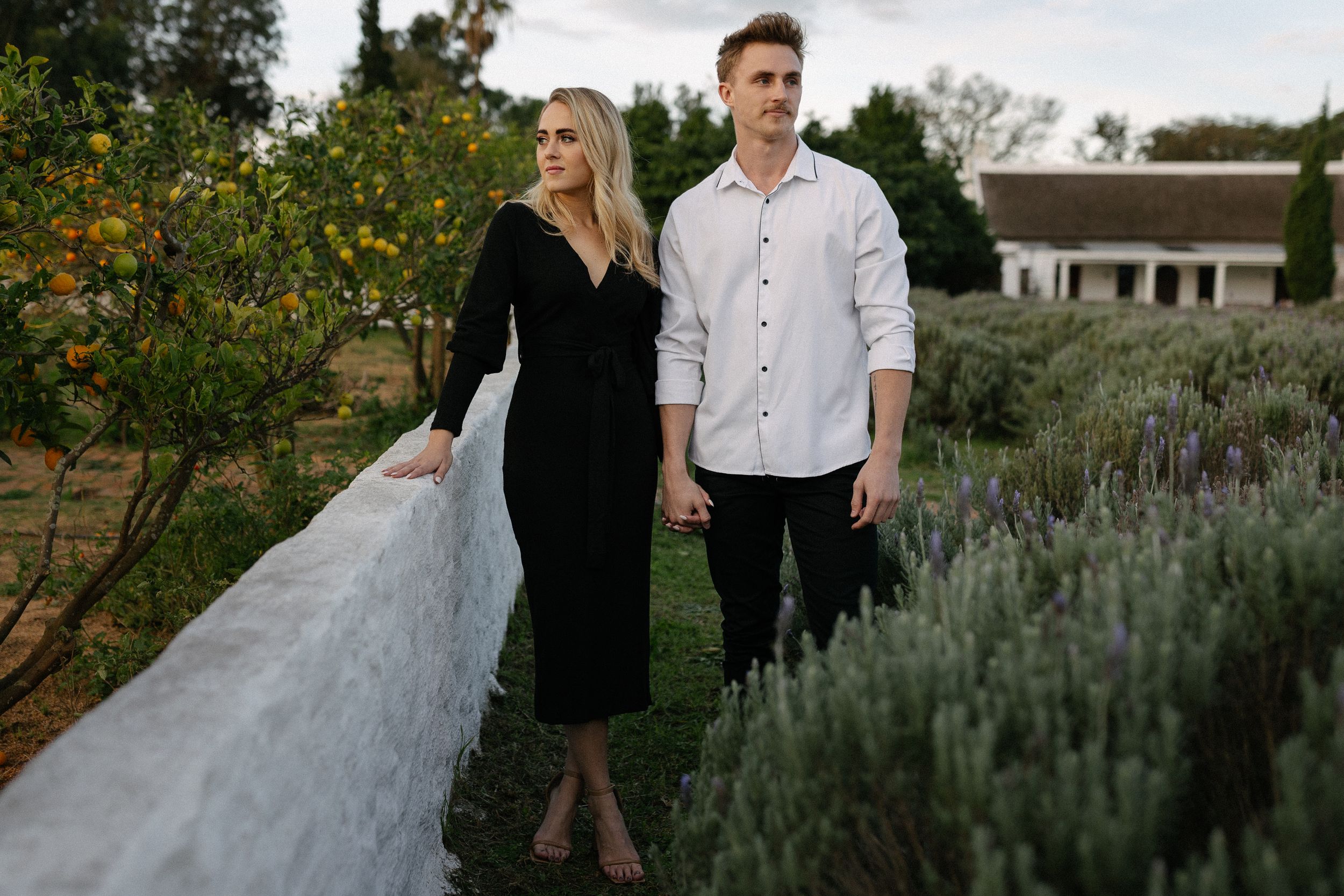 Kirsten and Tiaan at Hawksmoor House for engagement photos with Christene de Coning Photography in Cape Town, South Africa