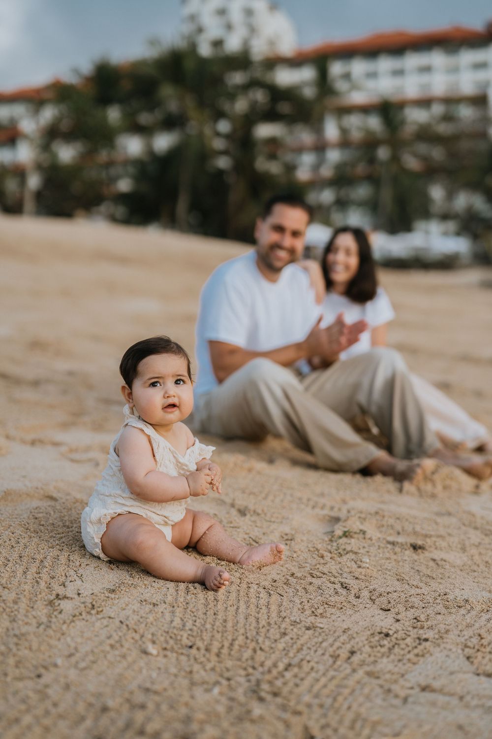 Family vacation photography at Hilton Bali Resort