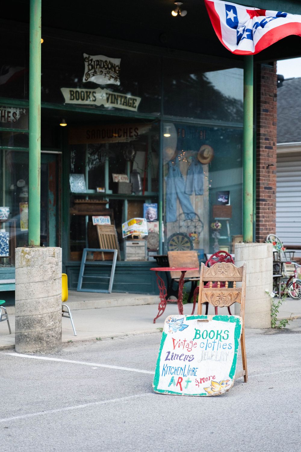 Elkhart, Illinois on Route 66. September 3, 2026. Photo: David Manning.