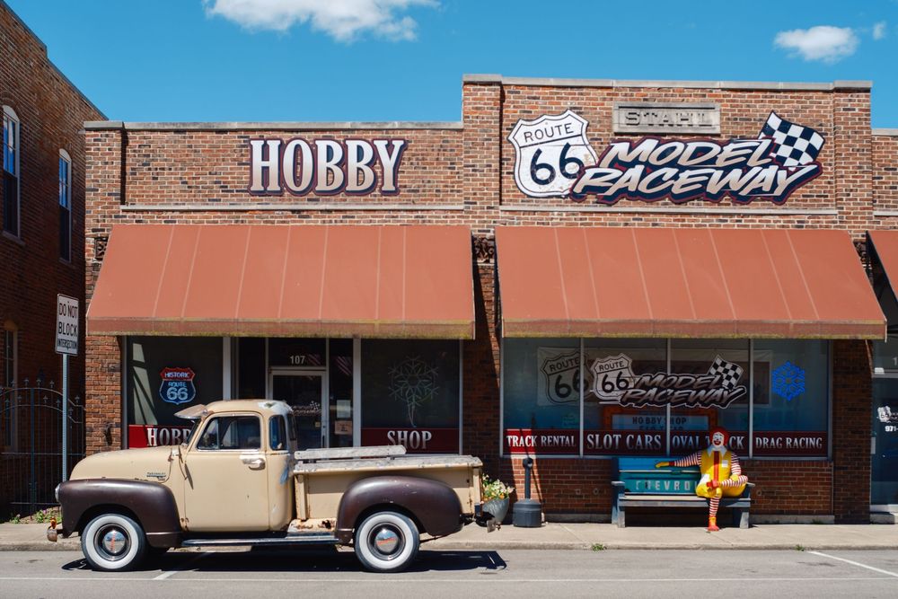Elkhart, Illinois on Route 66. June 15, 2026. Photo: David Manning.