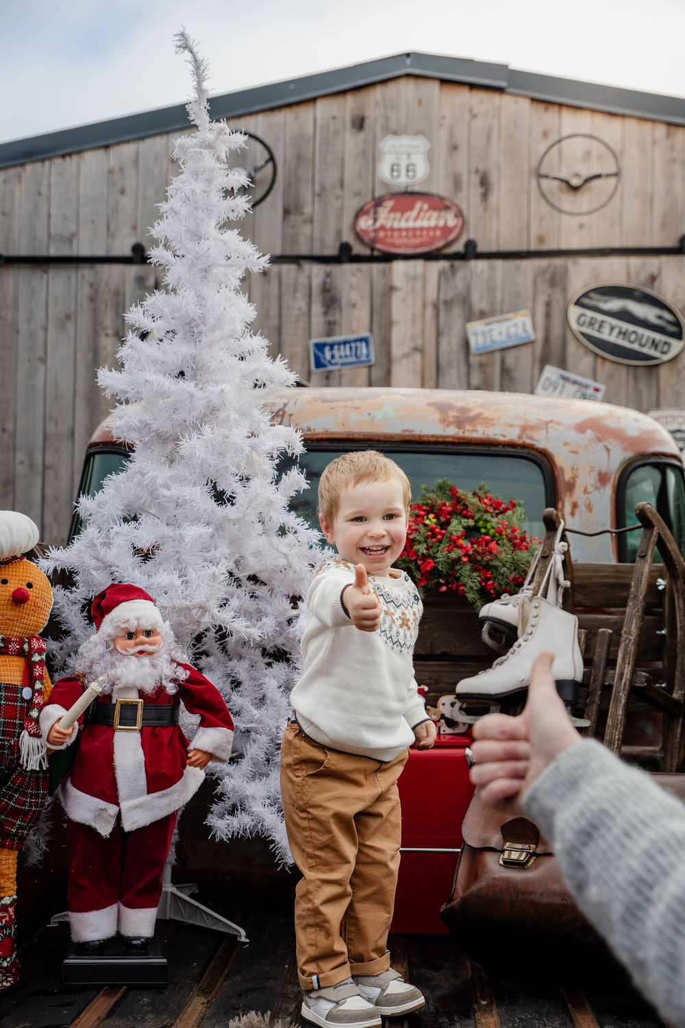 Découvrez les mini-séances photo de Noël de Charlotte Delsart, photographe près de Douai et Cambrai.