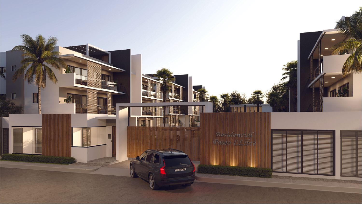 Apartamentos de 1 y 2 habitaciones en Residencial Paseo Llibre, en el centro de Sosúa.