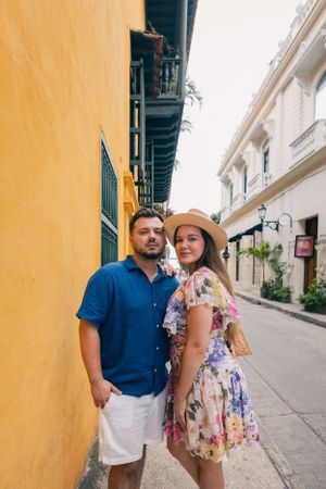 pareja en cartagena