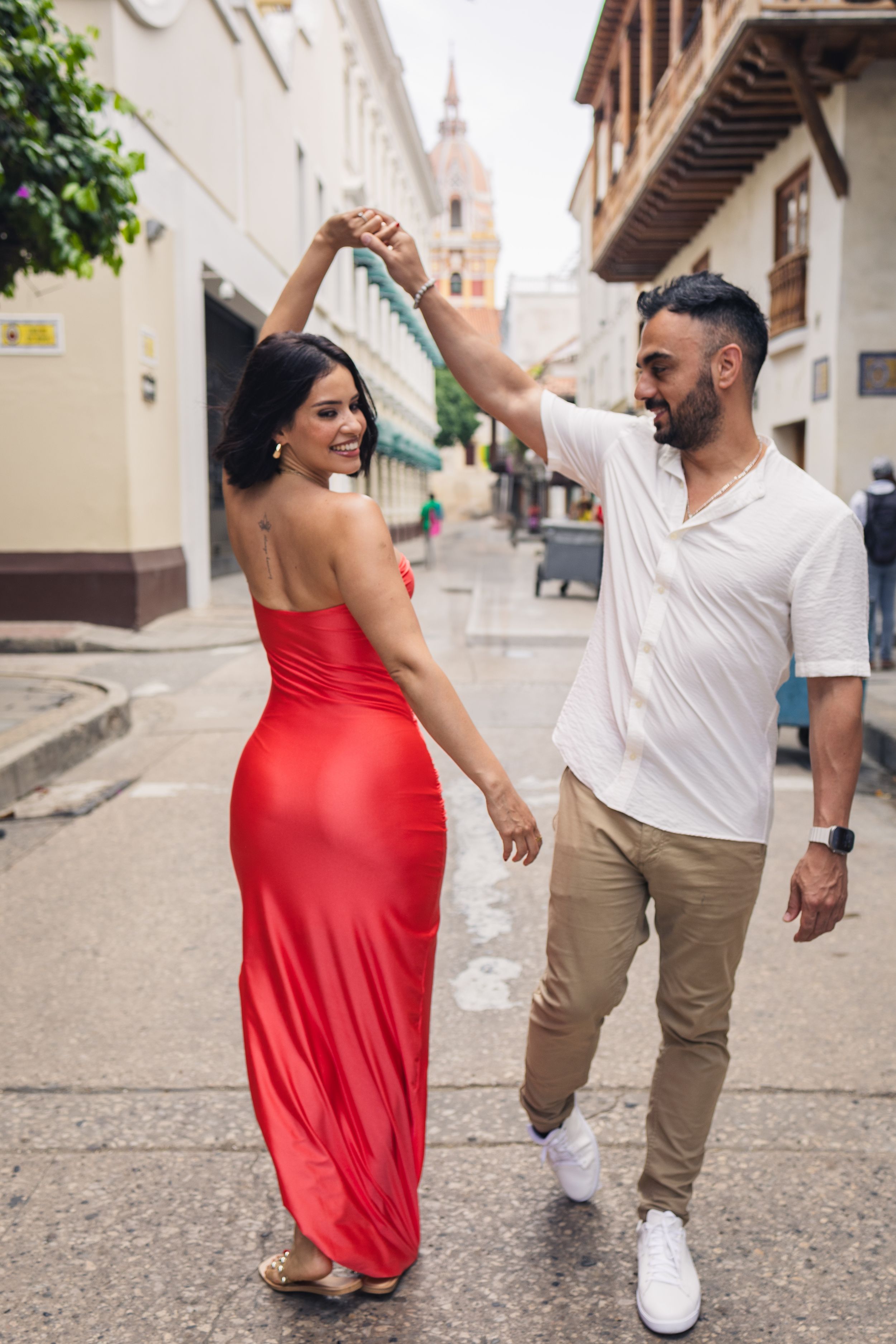 pareja en cartagena