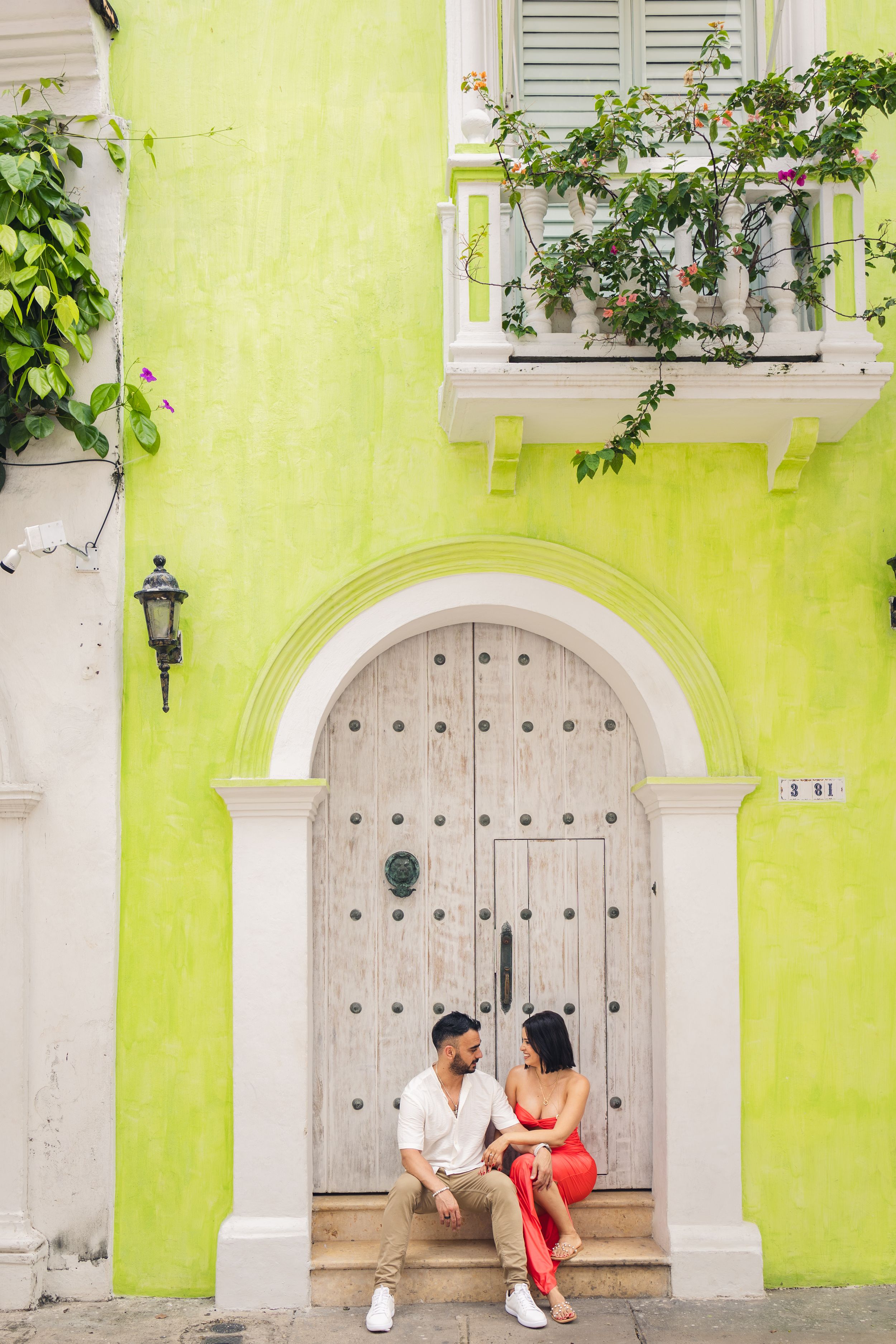 pareja en cartagena