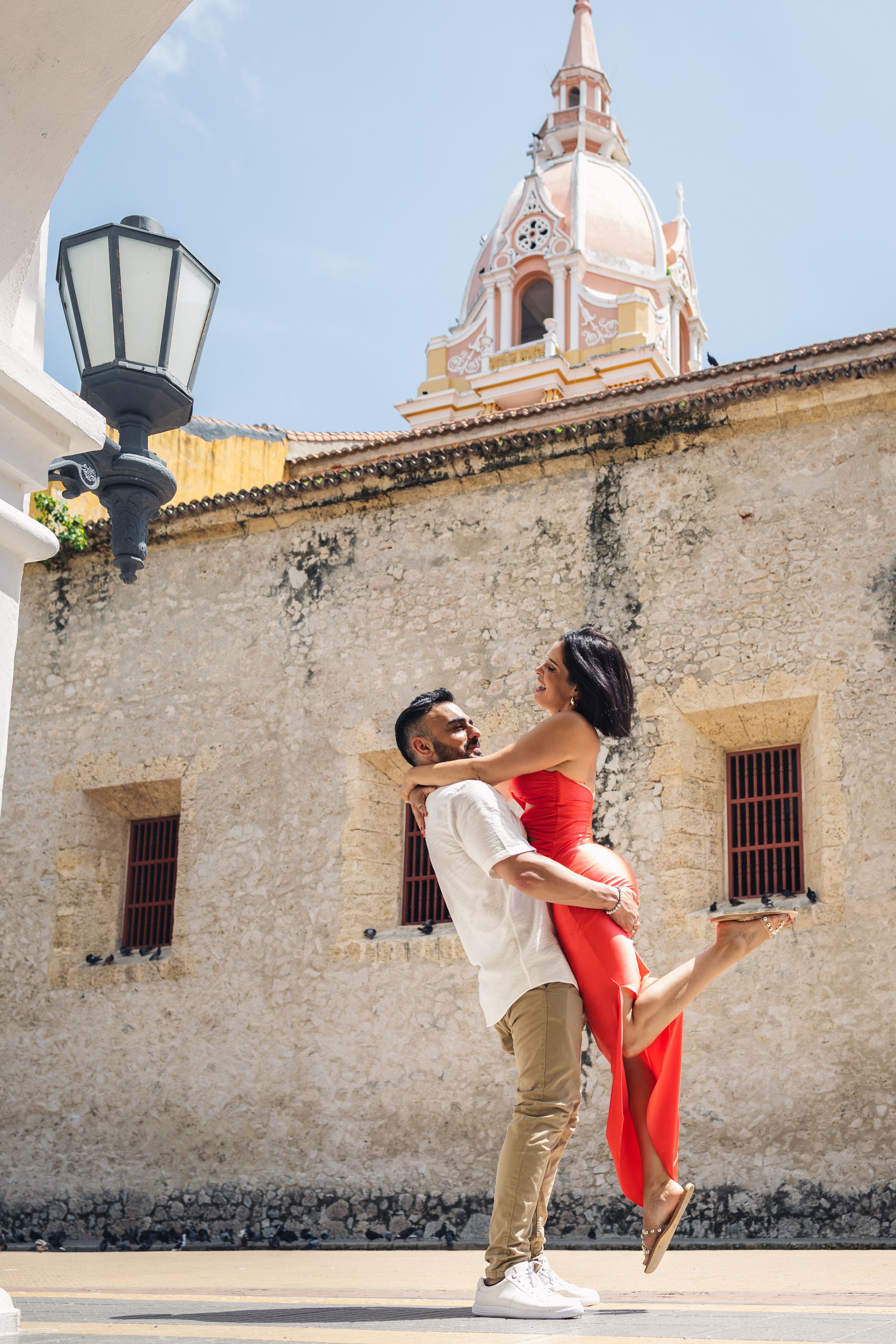 pareja en cartagena