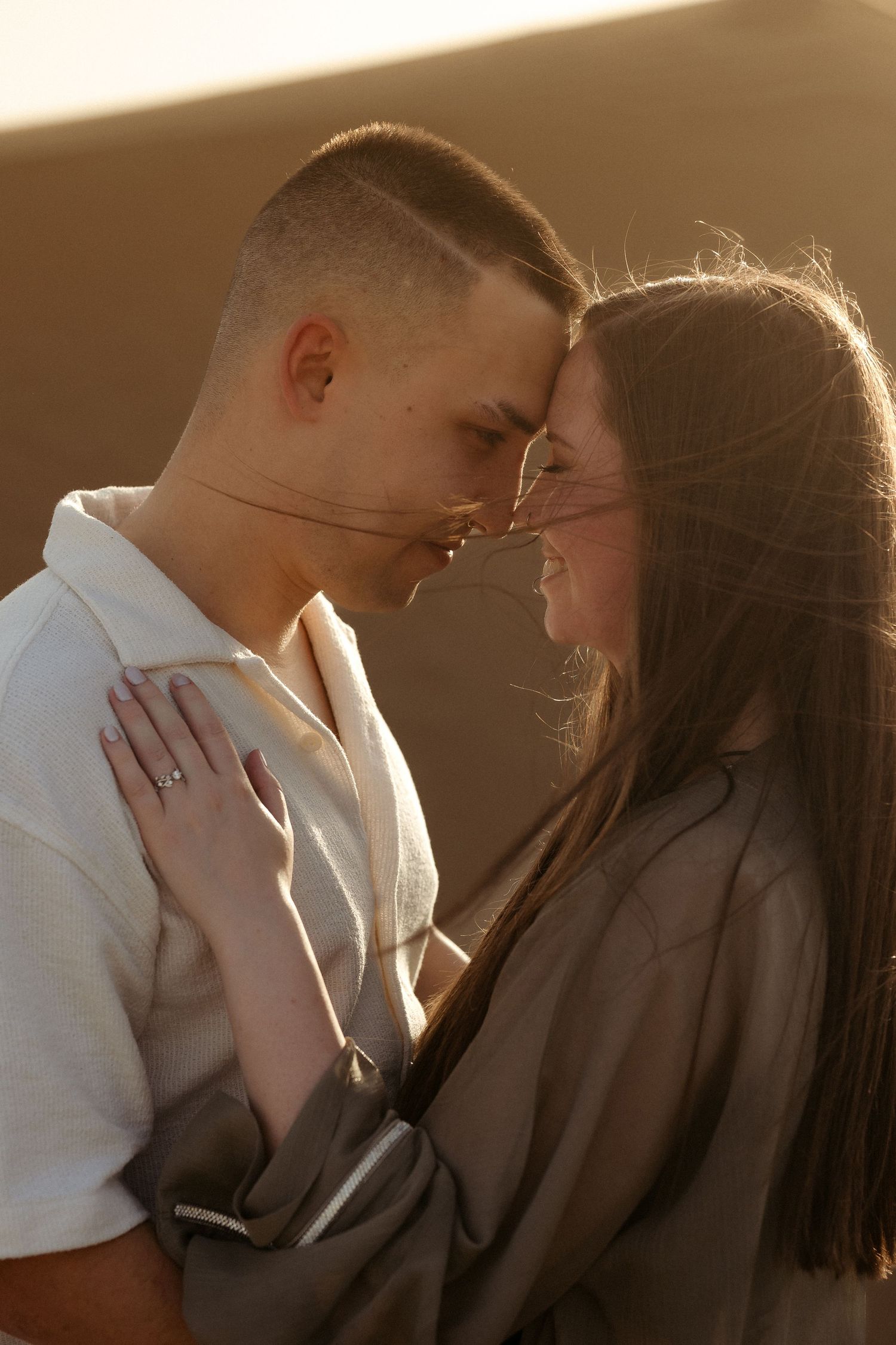 Pre-wedding photoshoot in Dubai – couple portrait
