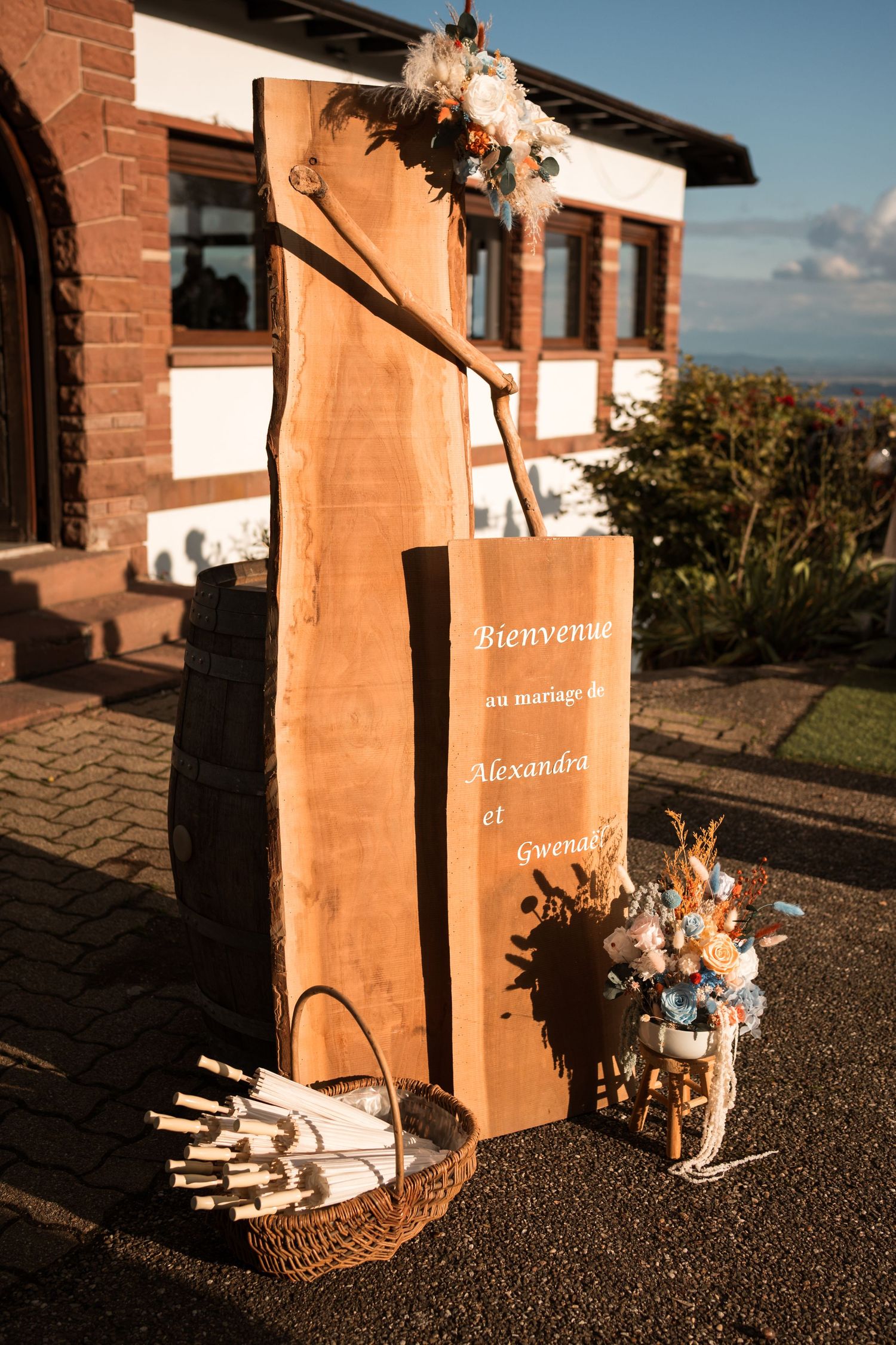 Décoration de mariage en Alsace à Colmar