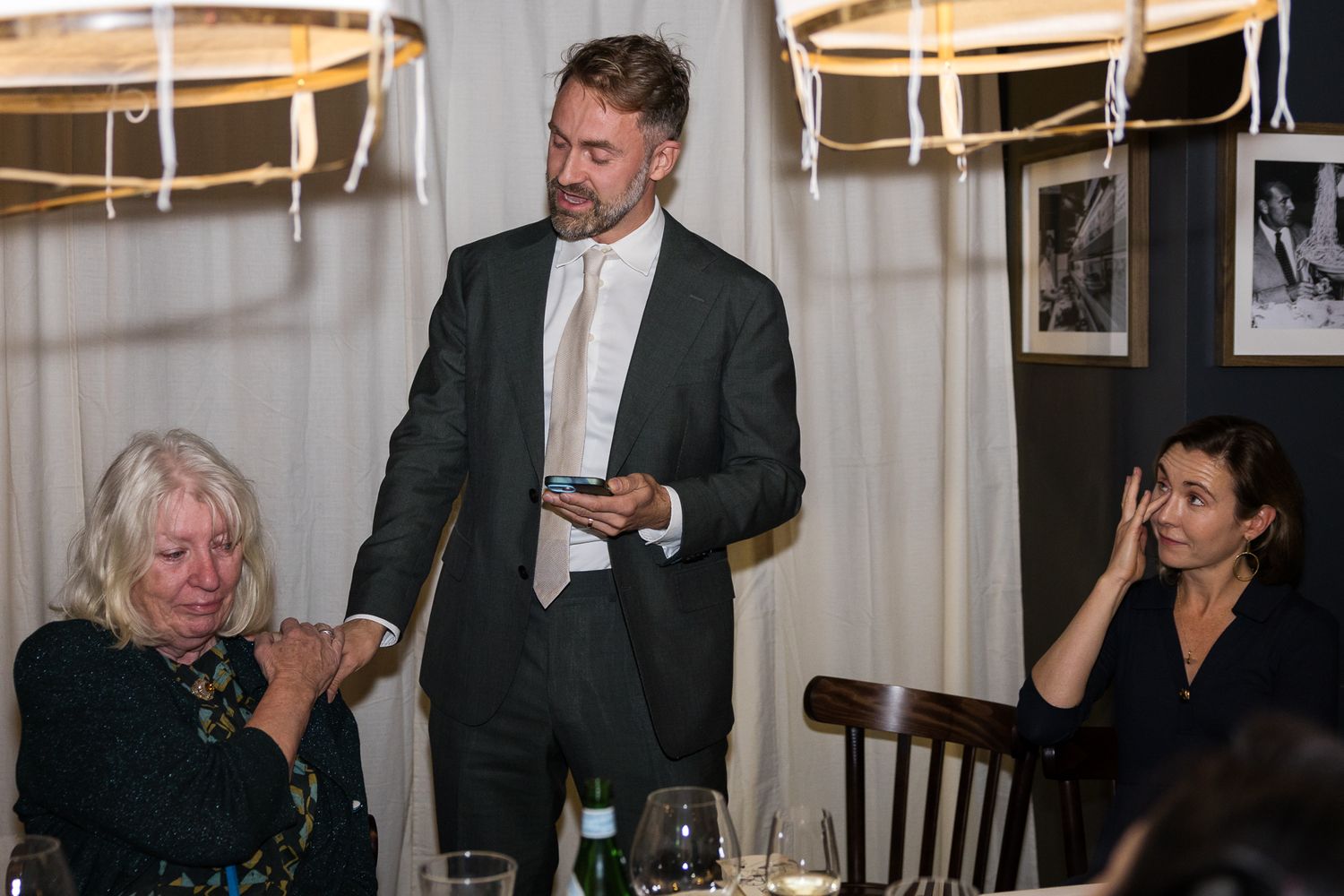 wedding speech at osteria Angelina london