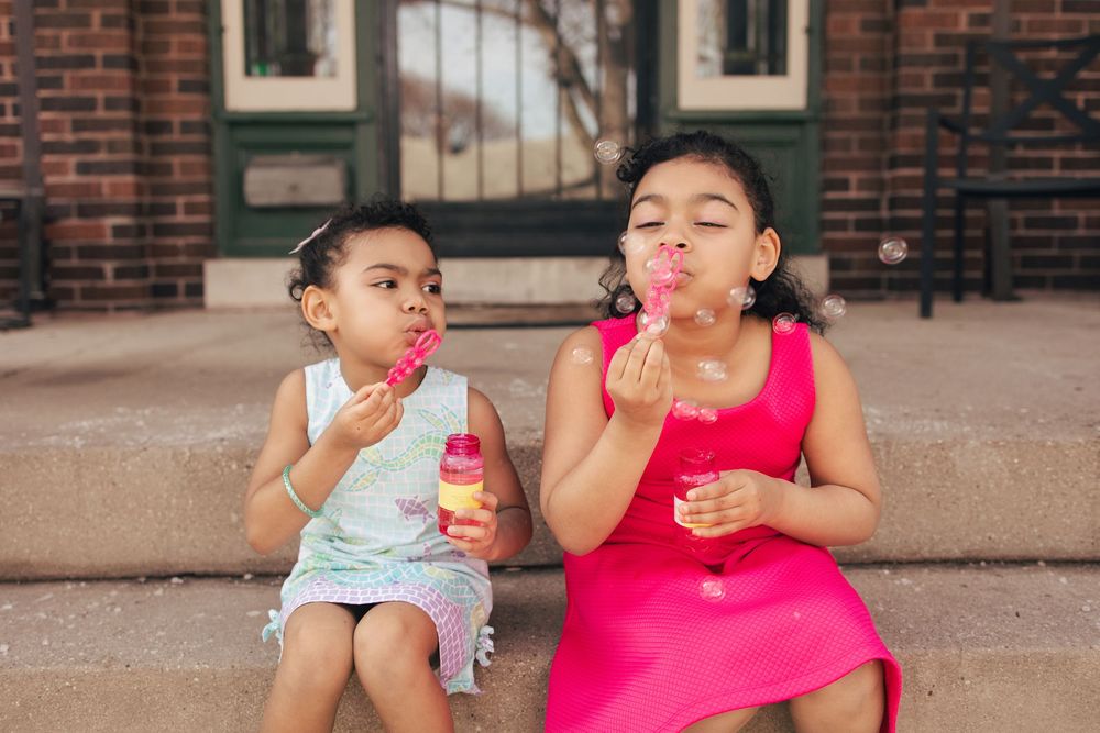 Milwaukee Wisconsin in home family photography session
