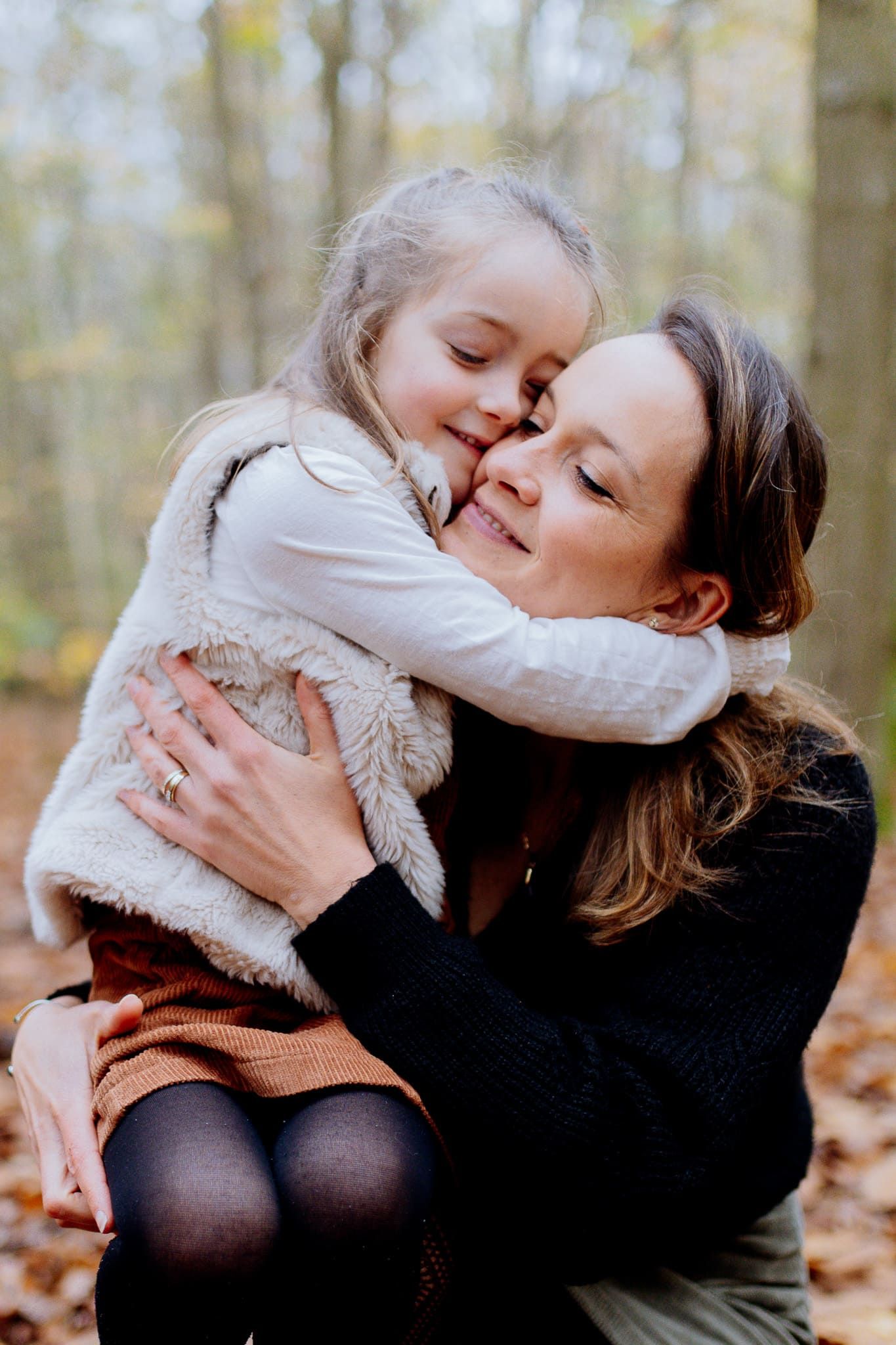Calin mère fille photographe yvelines
