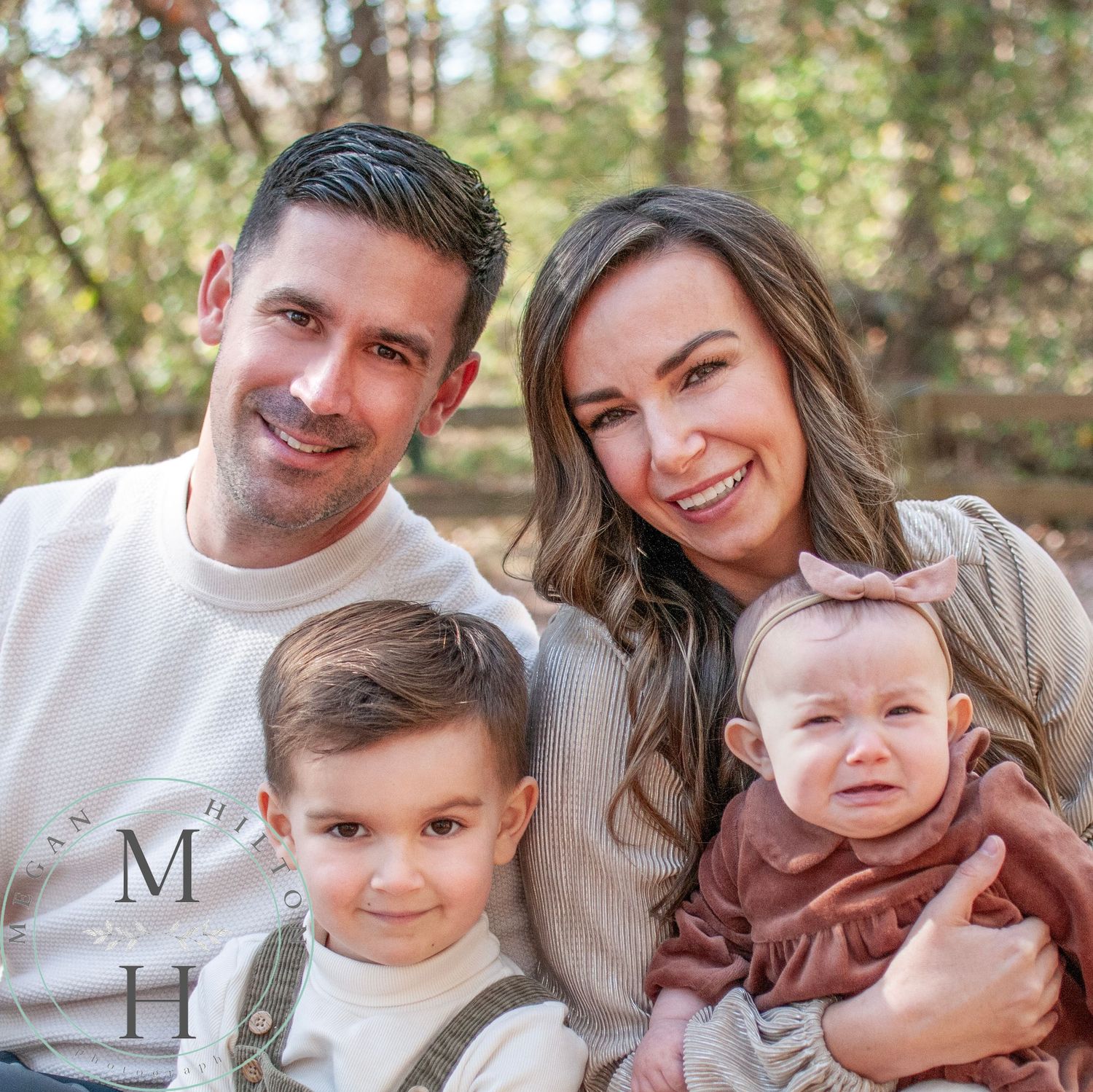 Close up photo of family
