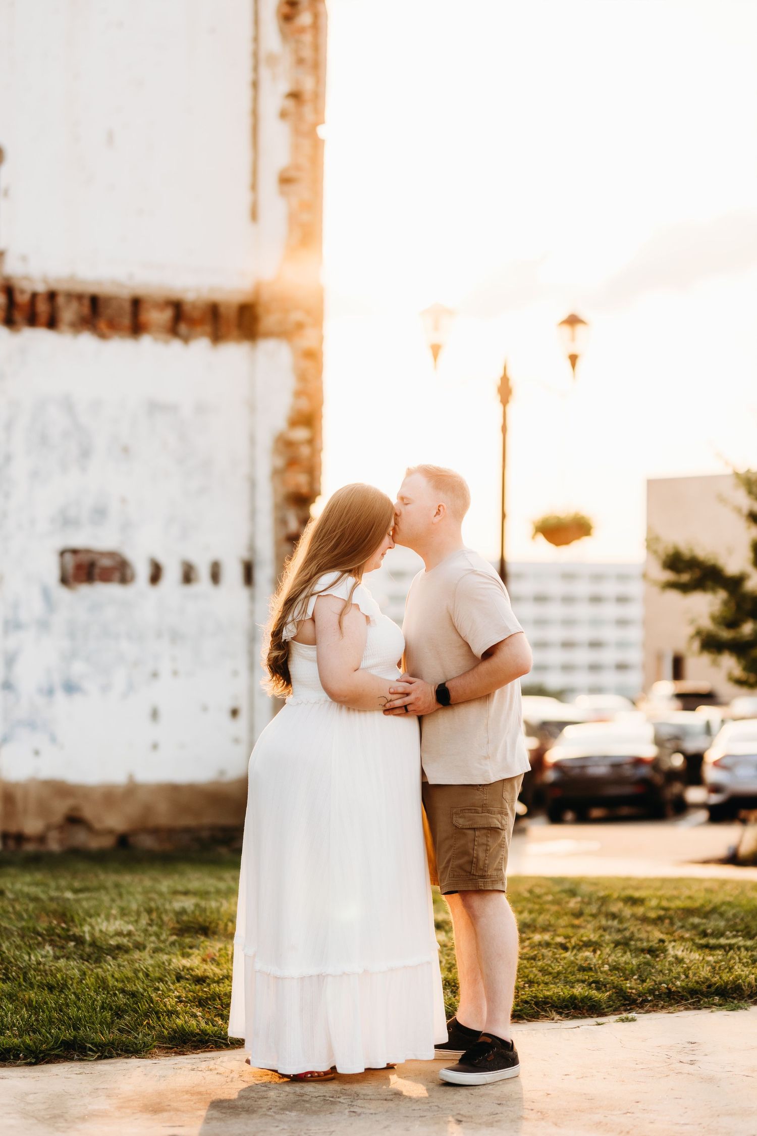 Maternity PHotography at sunset