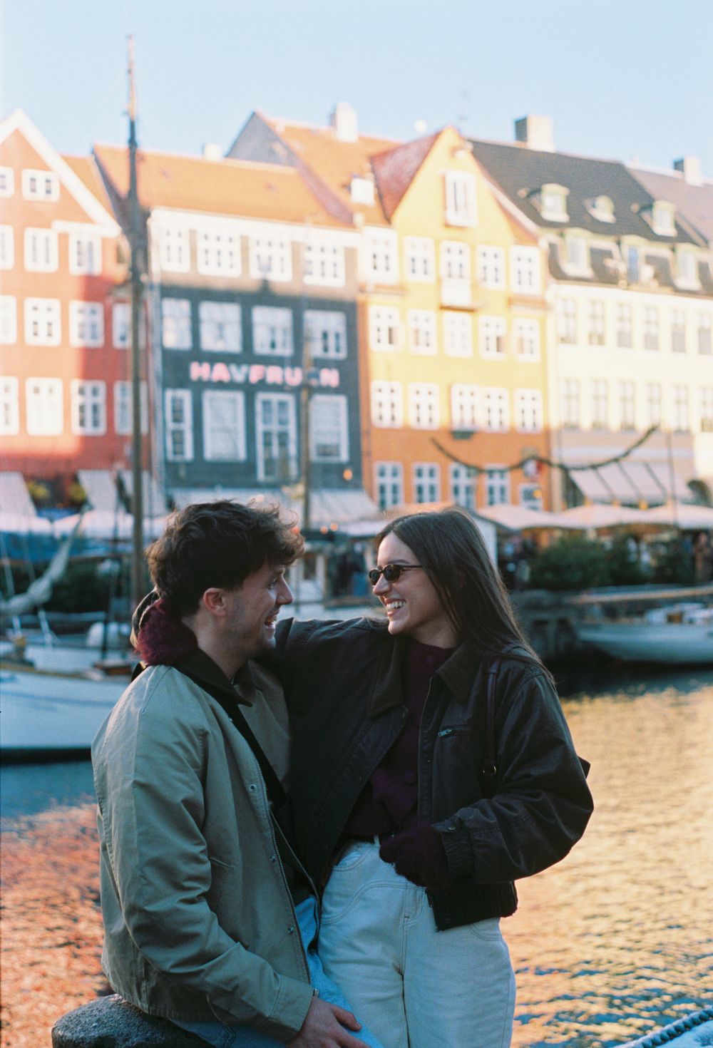 Couples Travel Engagement Photography, Copenhagen Denmark