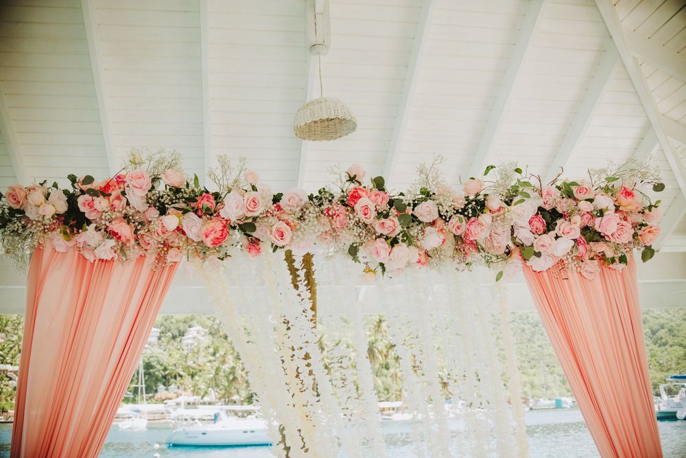 St Lucia Wedding photographer captures Nikah Wedding Ceremony in Marigot Bay St Lucia