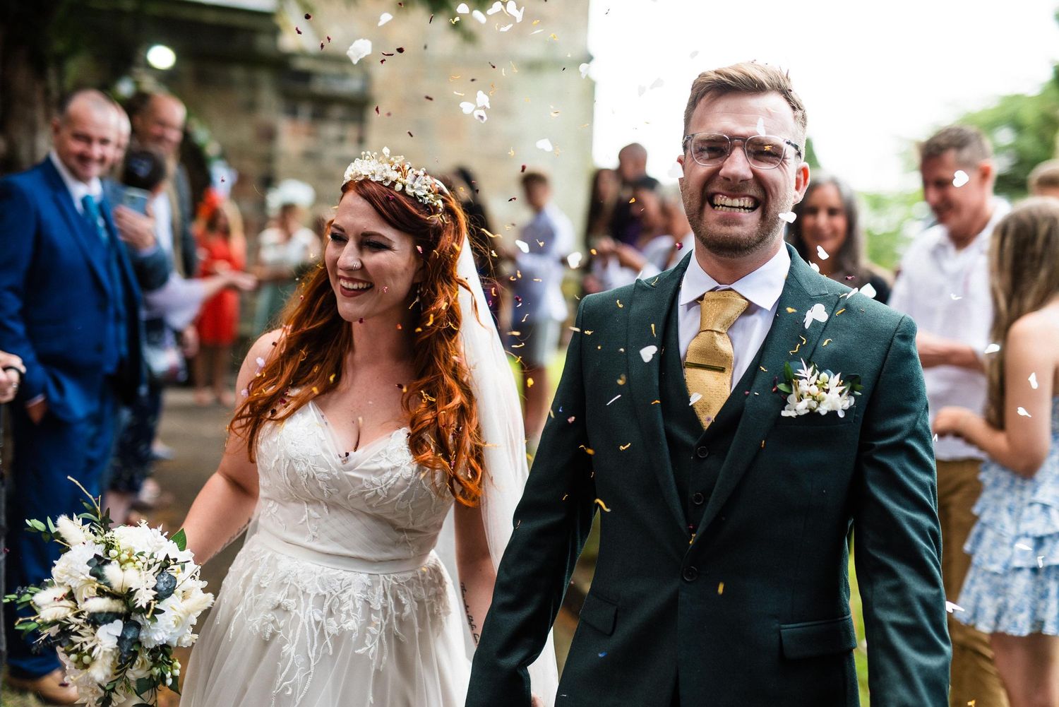 Natural and relaxed wedding photography at The Walled Gardens in Beeston, captured by Nottingham wedding photographer Thom Walker