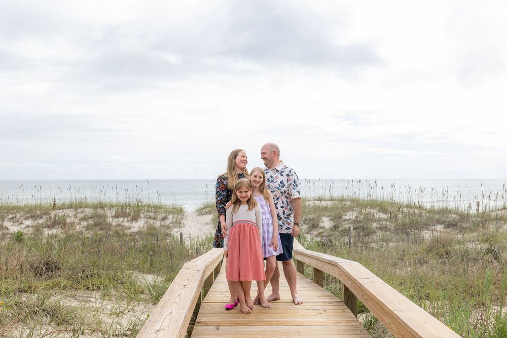 Emerald Isle destination beach photographer Samantha ann family photography studio in swansboro taking beach photos of seniors