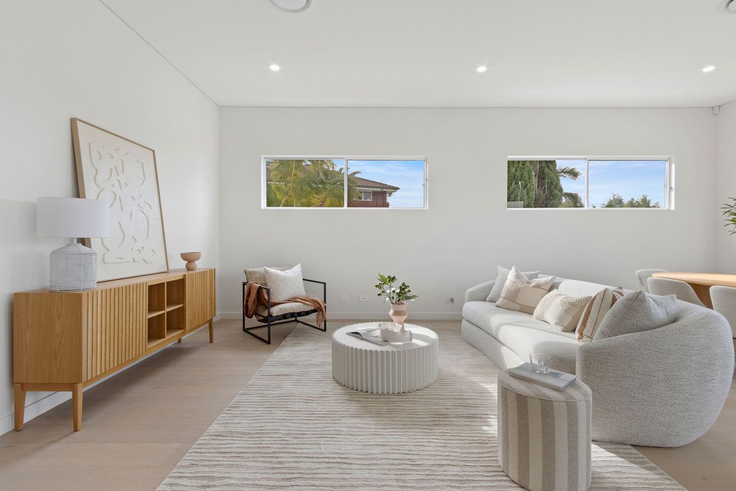 Real estate photography of a Sydney resort style swimming pool