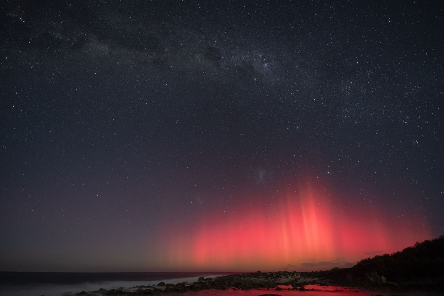 Aurora Australis, Jervis Bay, June 2025