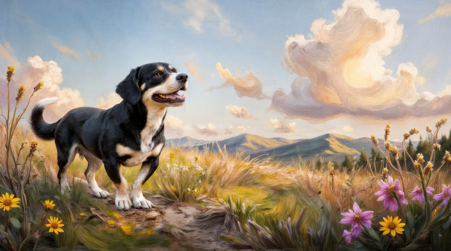 The Artistic Paw Print - timeless wall art to remember our beloved dogs, cats, horses.