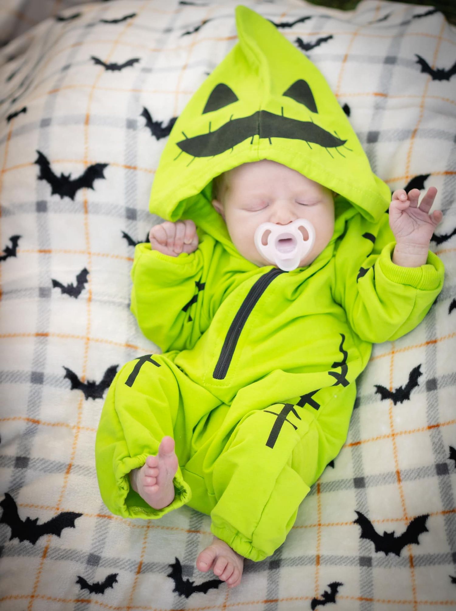 Oogie-boogie baby 
Halloween baby 
Newborn portraits
Piqua Ohio 
Photographer