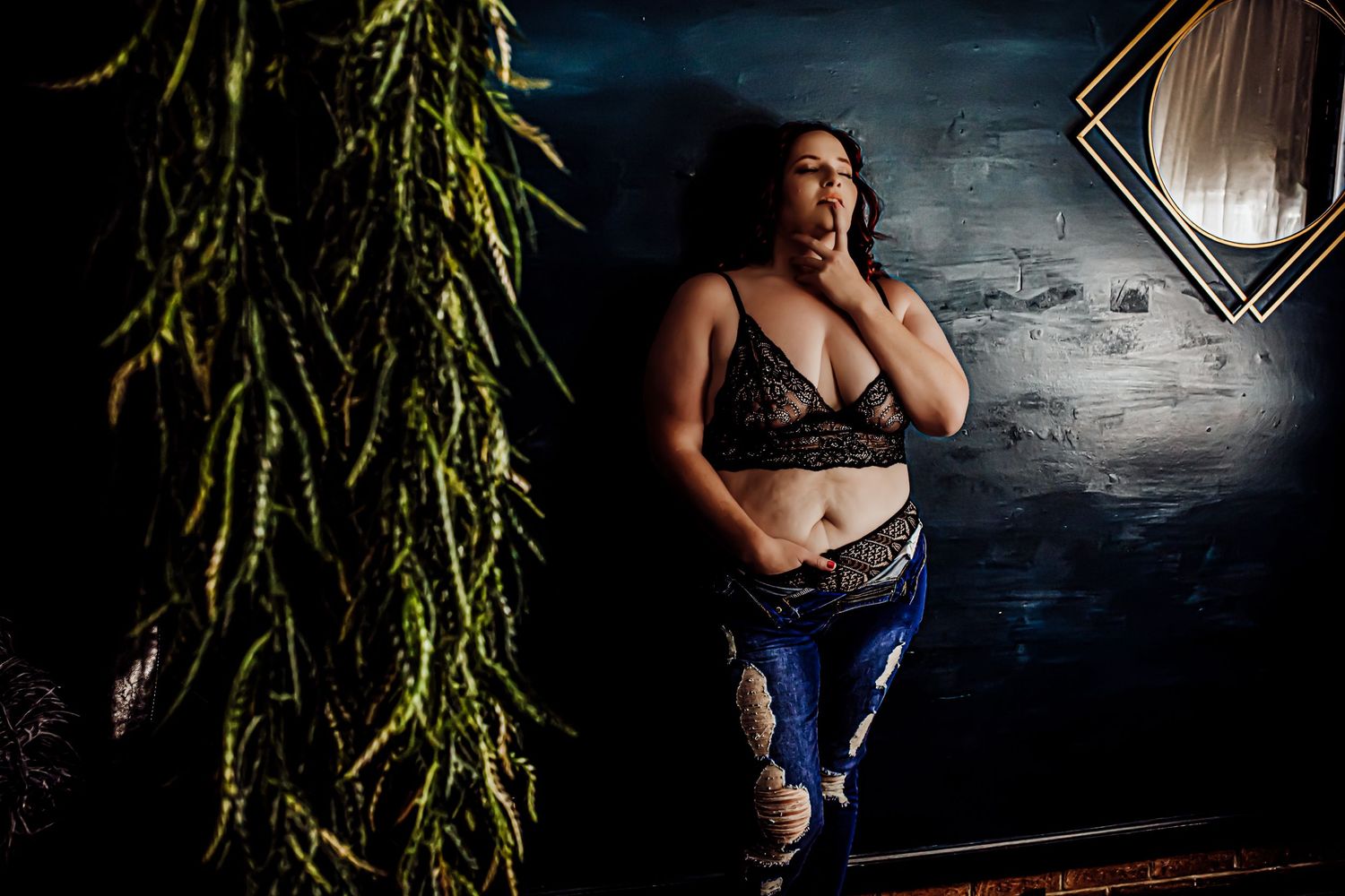 Sexy Plus Size Woman Photography Winston Salem NC