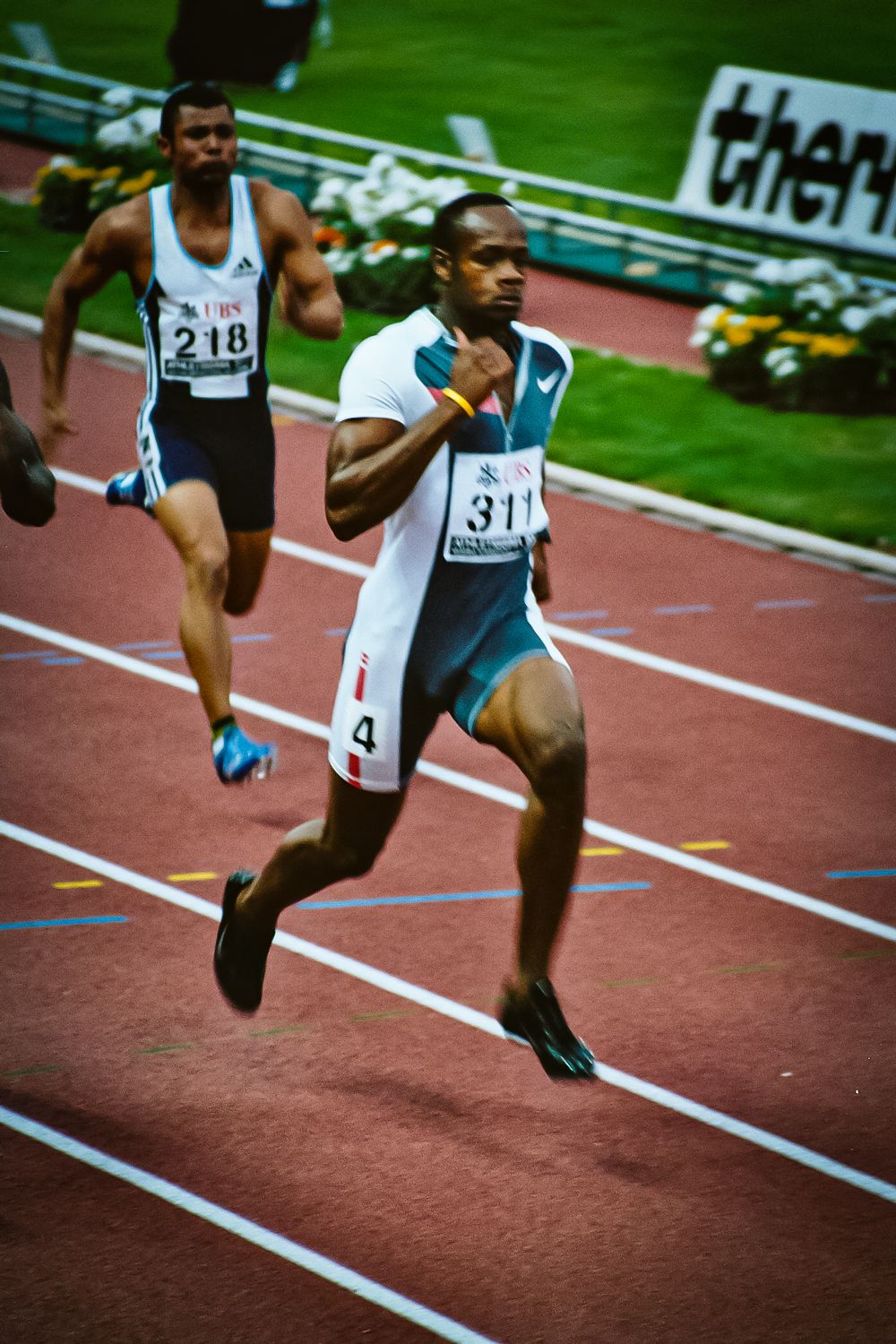 Athletissima 2004, Lausanne, Switzerland
Sprinters competing in a track race
Sandra DAENGELI, impacts.photo, @sdaengeli