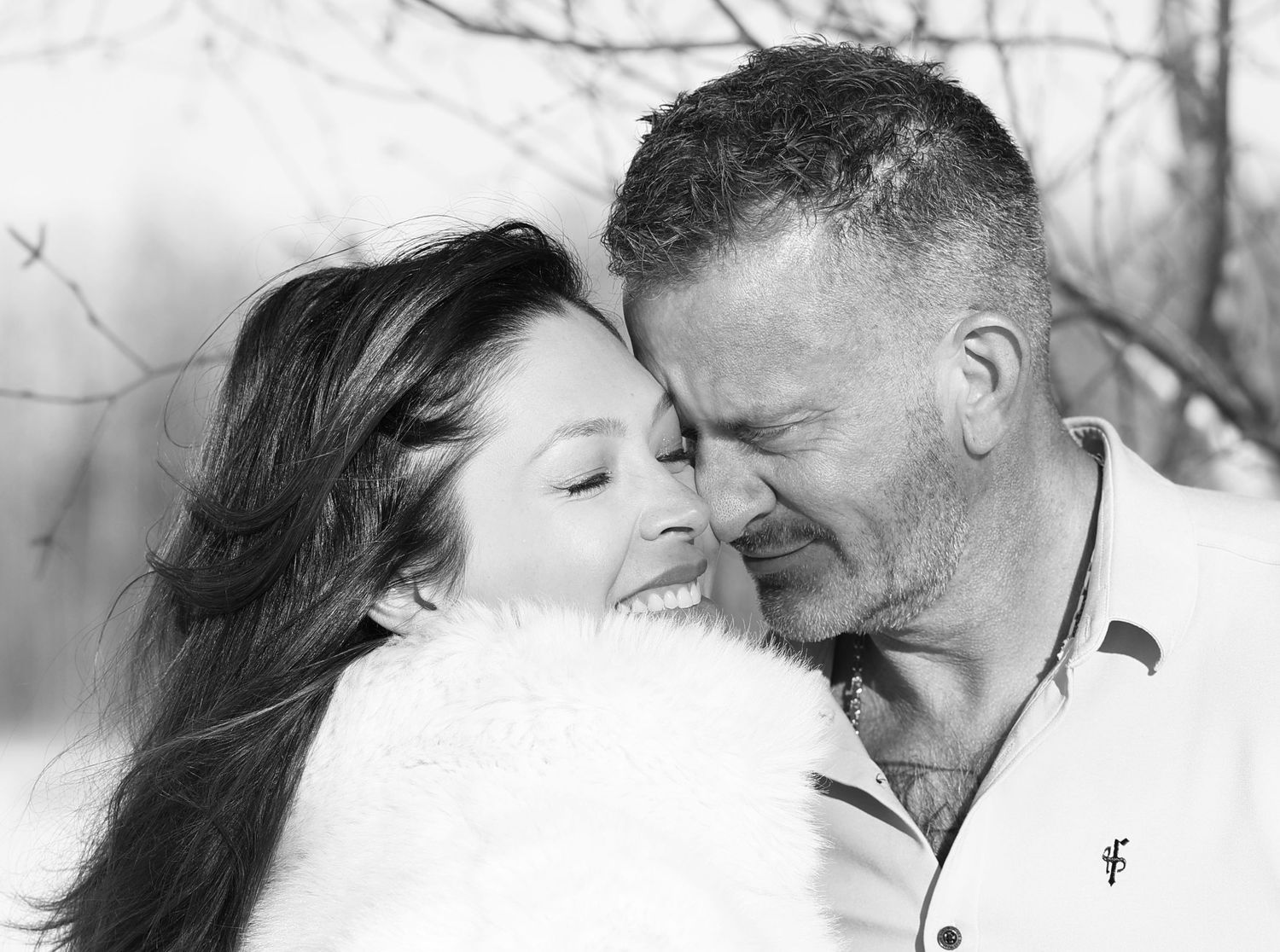 a lovely couple just getting engaged and doing a photography session