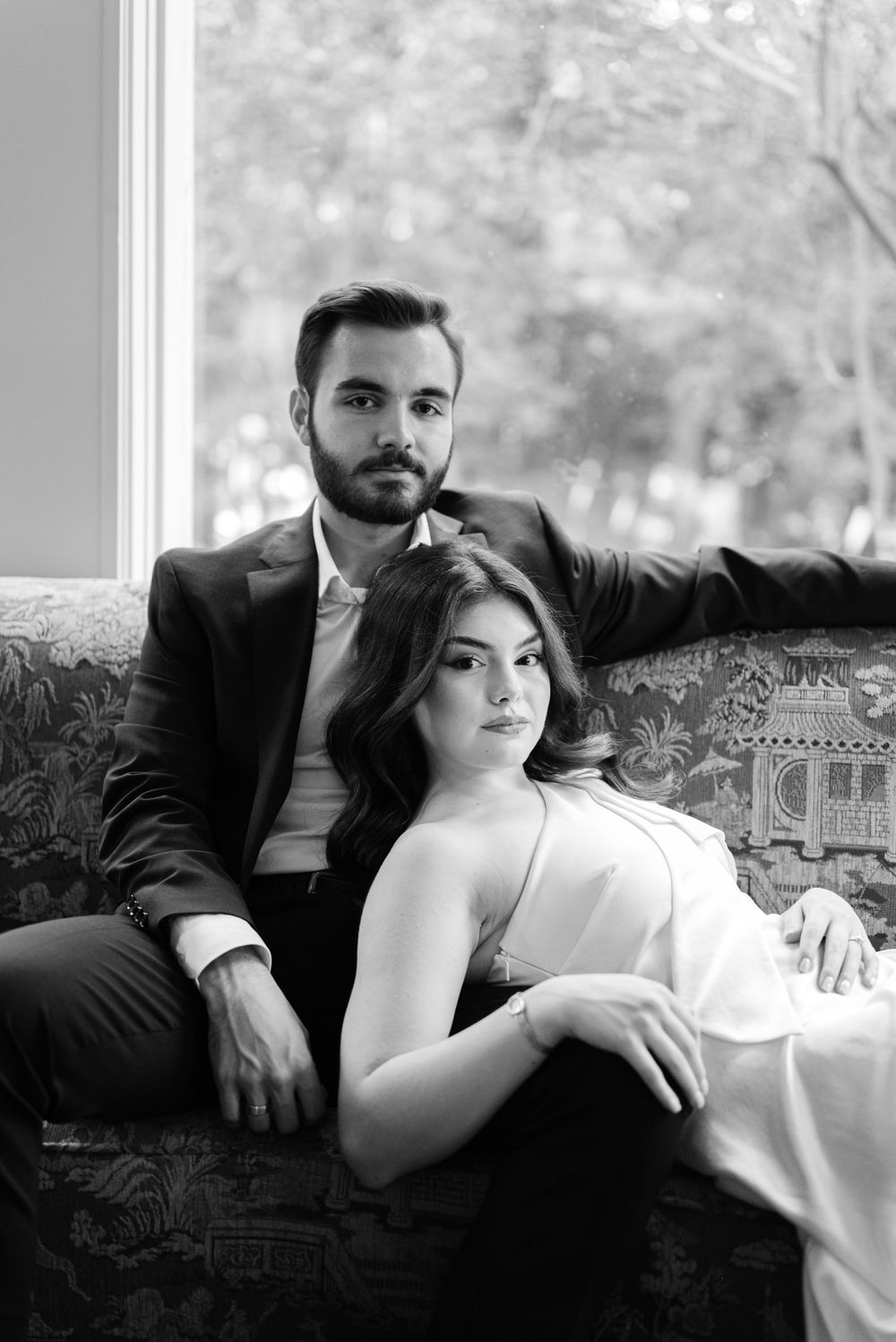 Aldredge House engagement photography in Dallas Texas.