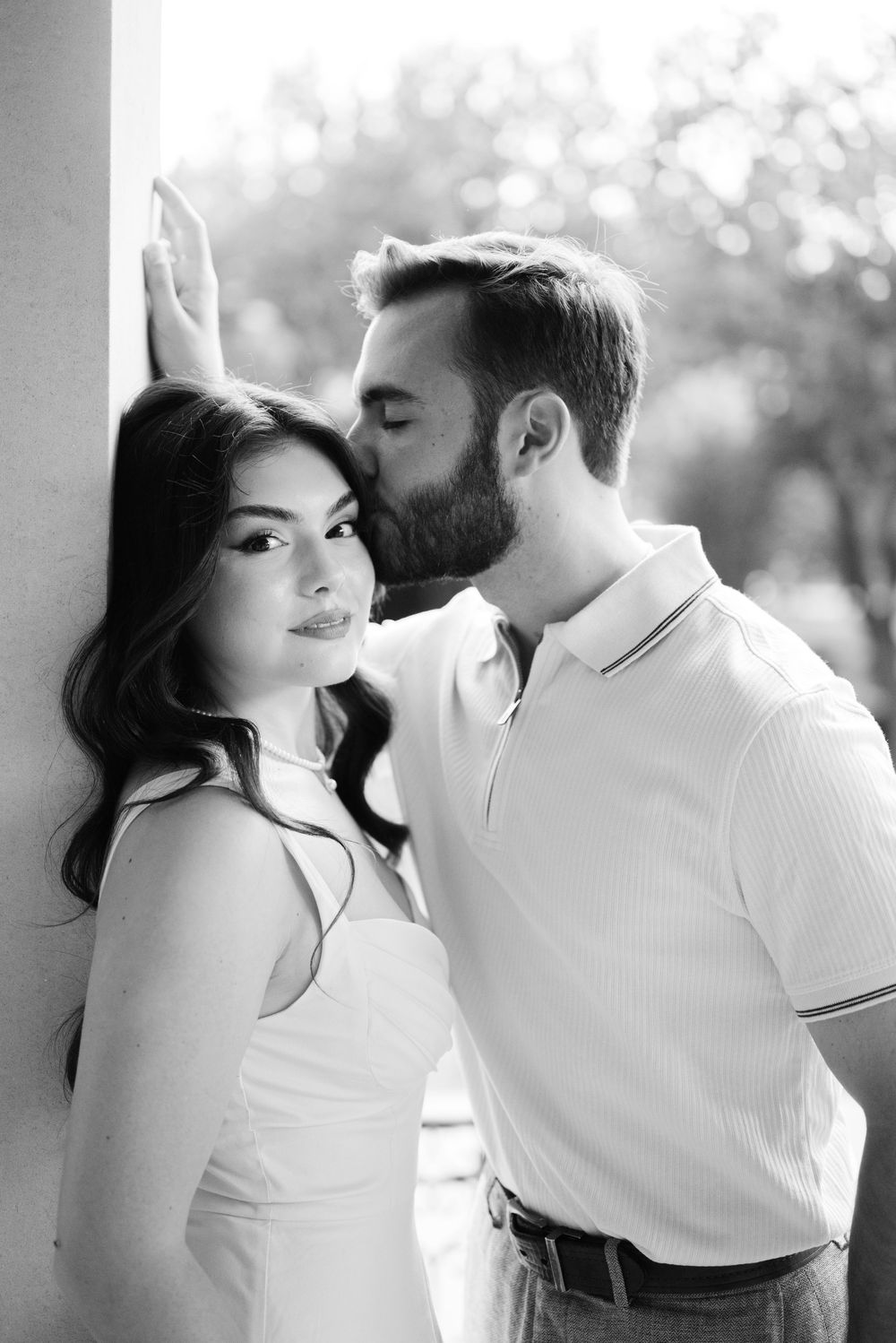 Aldredge House engagement photography in Dallas Texas.