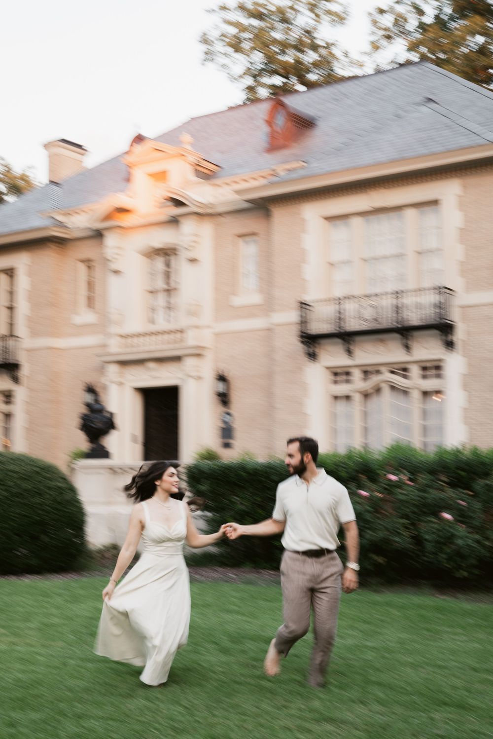 Aldredge House engagement photography in Dallas Texas.