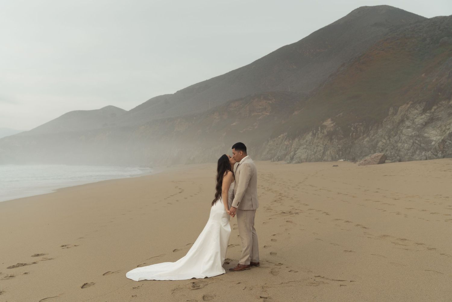 Elopement in Big Sur, california