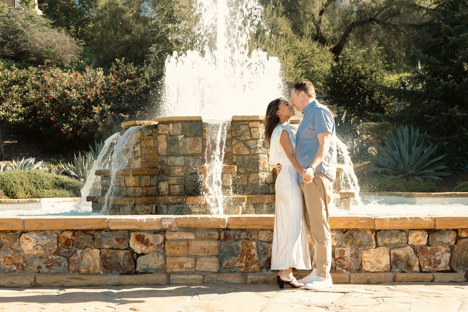 Hillcrest Park in Fullerton, Engagement session in California with OC budget friendly photographer.