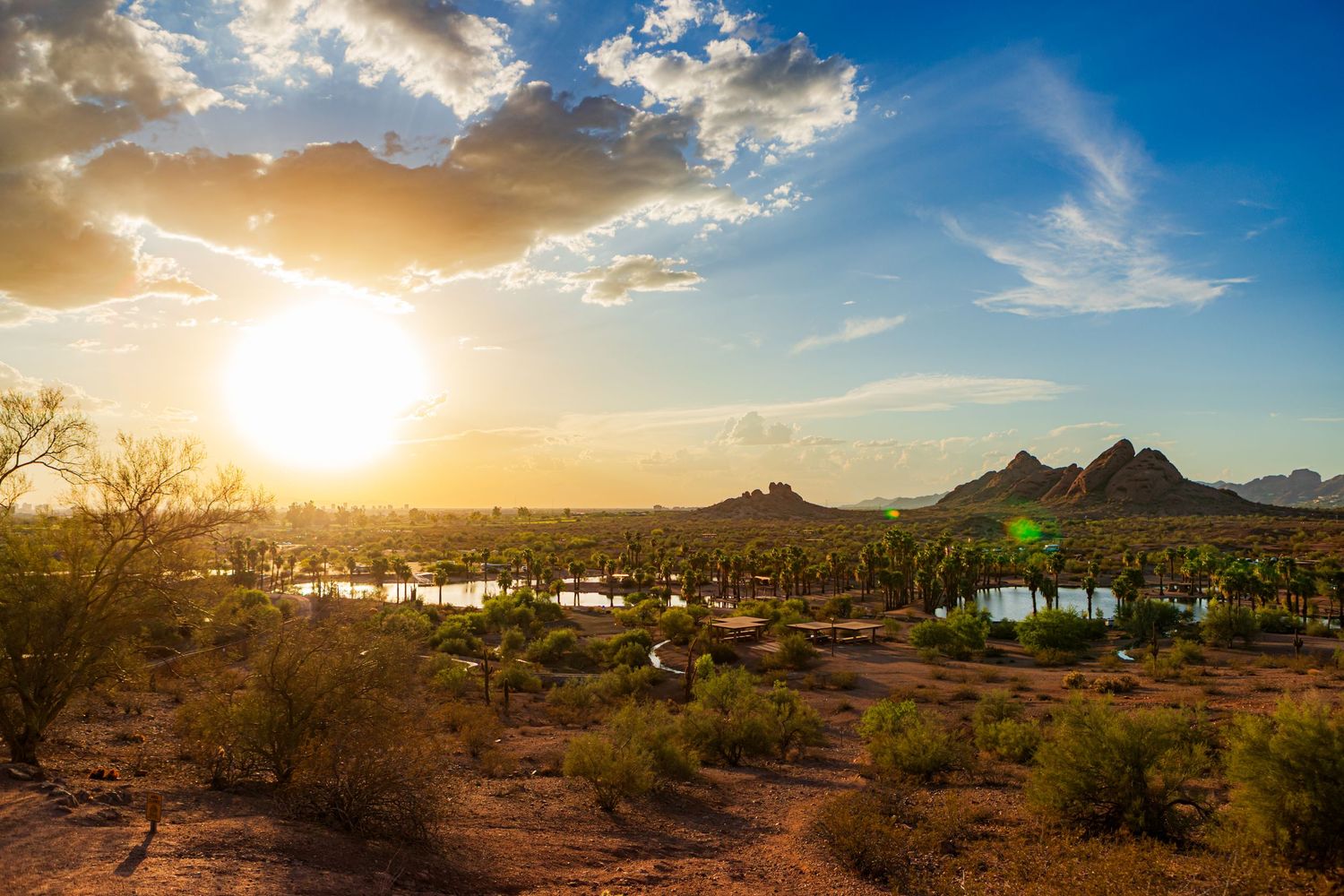 Papago Park in Phoenix, AZ - Landscape Photography by Kaeden Indelicato
