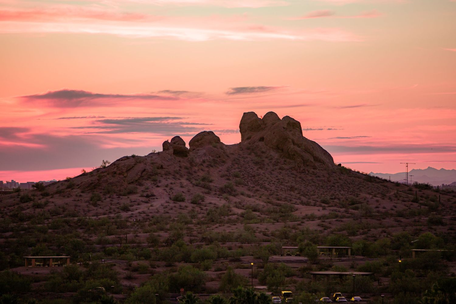 Papago Park in Phoenix, AZ - Landscape Photography by Kaeden Indelicato
