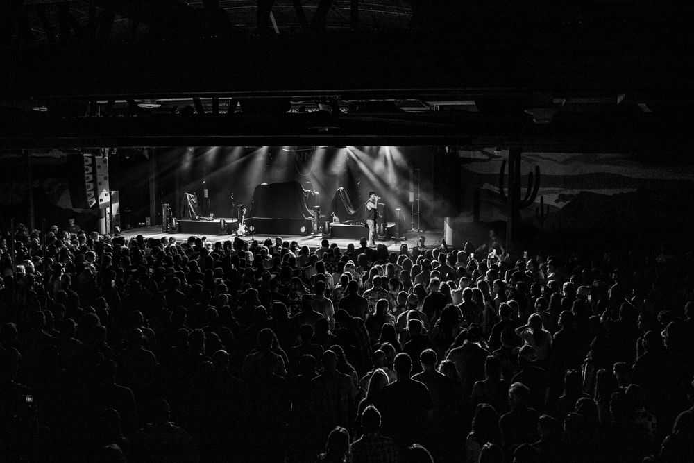 David J performing live at The Van Buren in Phoenix, AZ – Concert Photography by Kaeden Indelicato