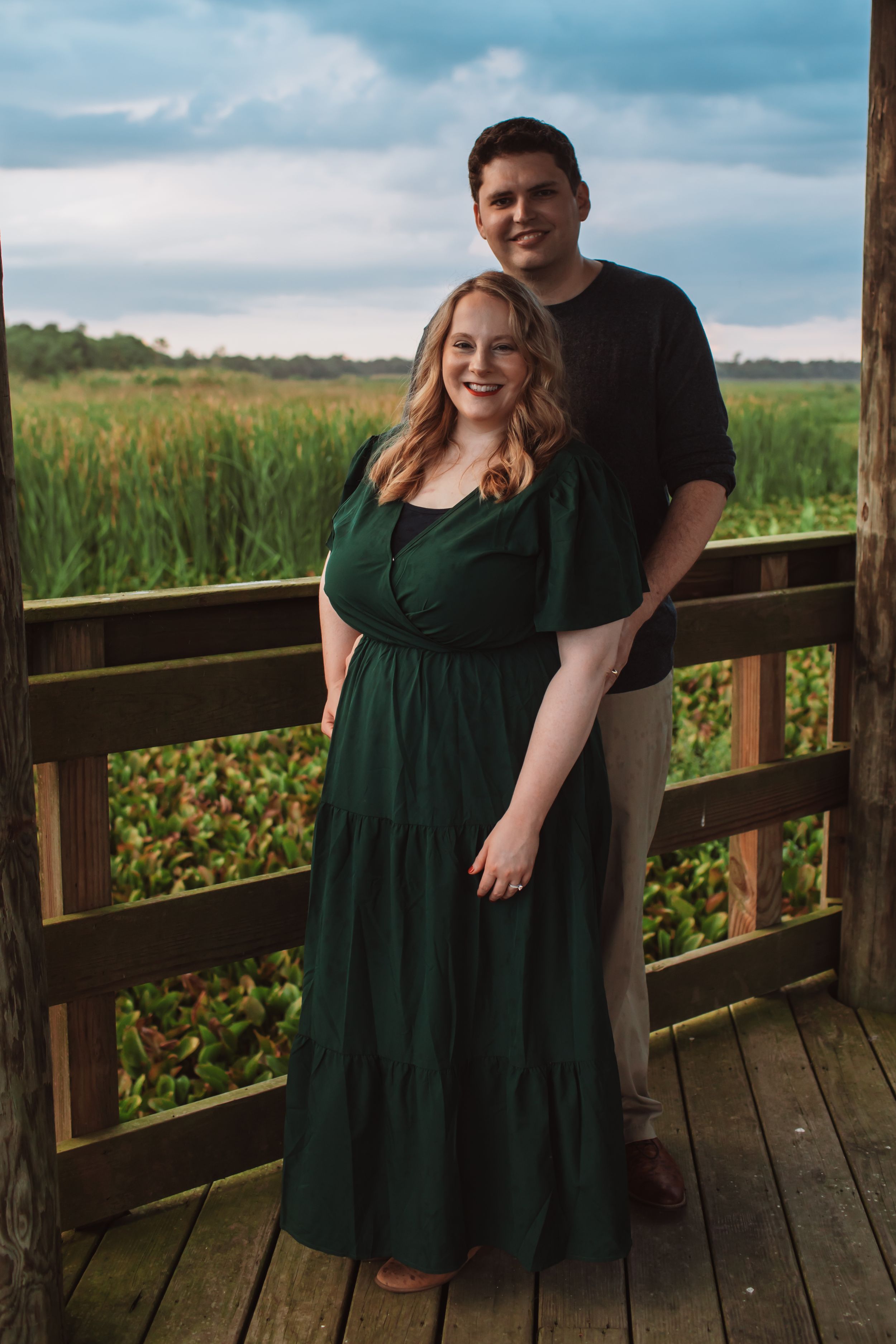 Family portrait session in Southeast Texas with natural outdoor lighting