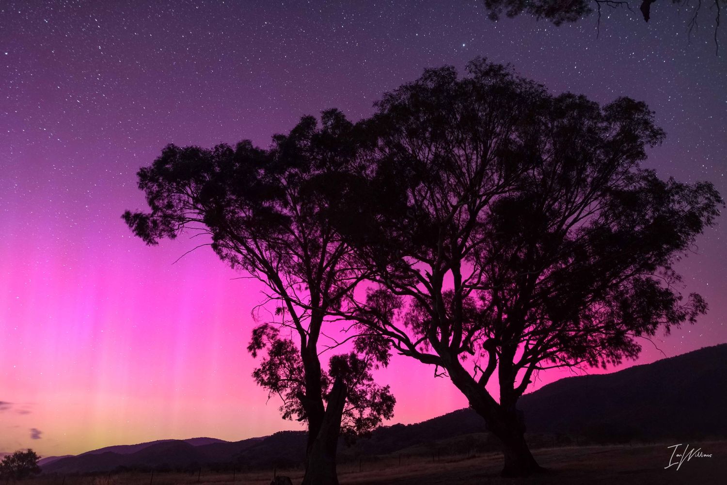 Aurora Australis, Canberra area