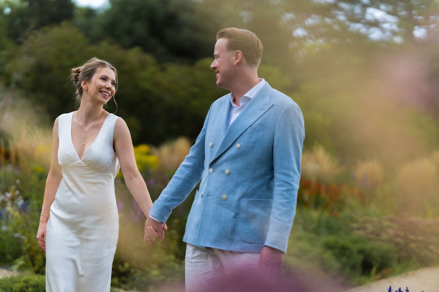 brautpaar shooting am botanischer Garten berlin