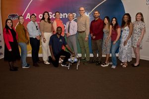 Florida Atlantic University Research Communications Art & Science presenters Jeffrey Tholl photography