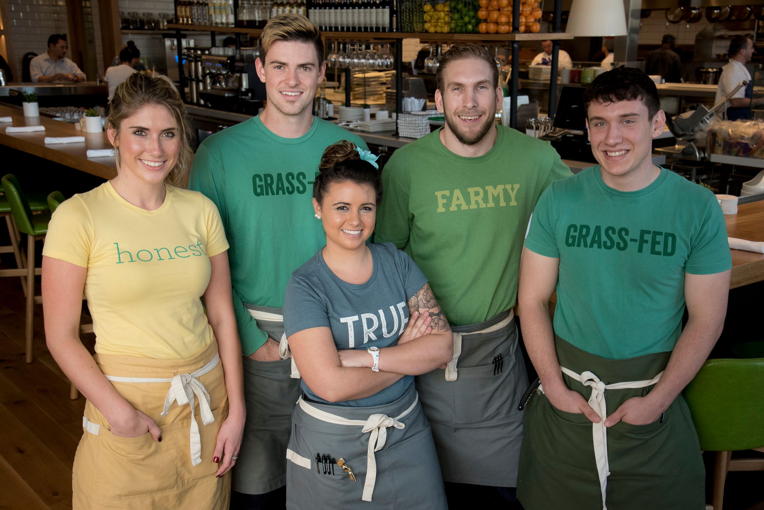 True Foods Restaurant Staff group portrait Jeffrey Tholl photography